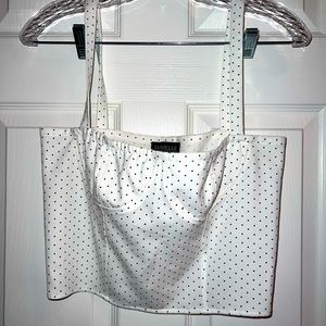 Polkadot crop top